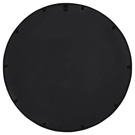 havespejl 40x4 cm rundt jern sort