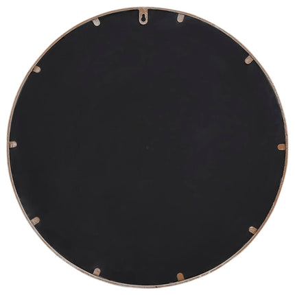 havespejl 60x4 cm rundt jern sandfarvet