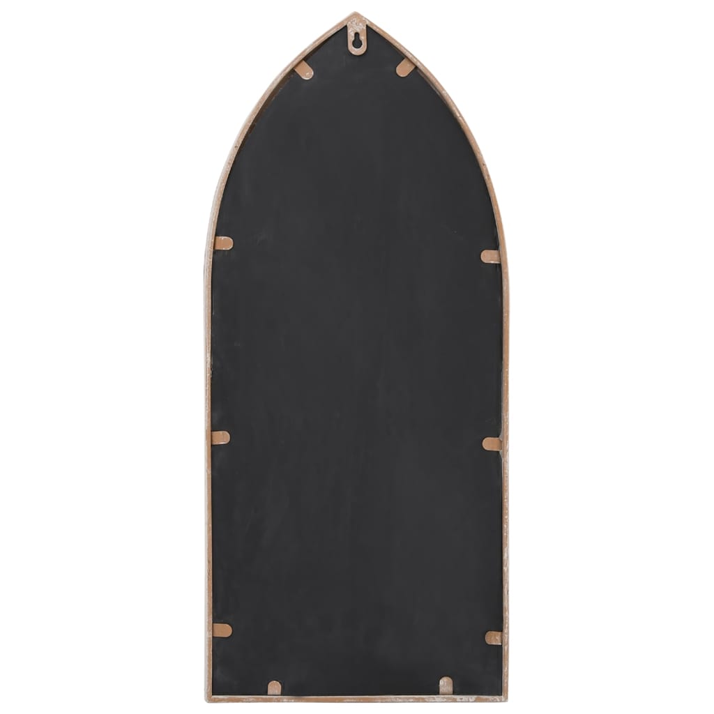 havespejl 70x30 cm jern sandfarvet