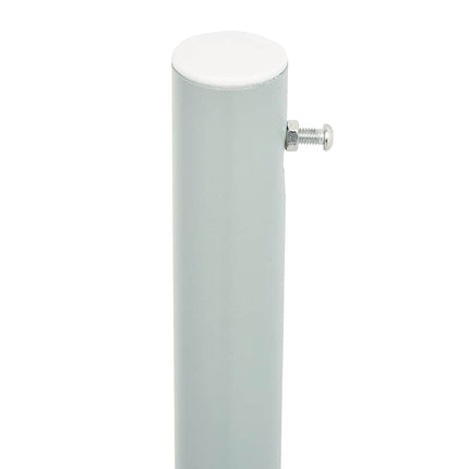 sammenrullelig sidemarkise til terrassen 117x600 cm cremefarvet