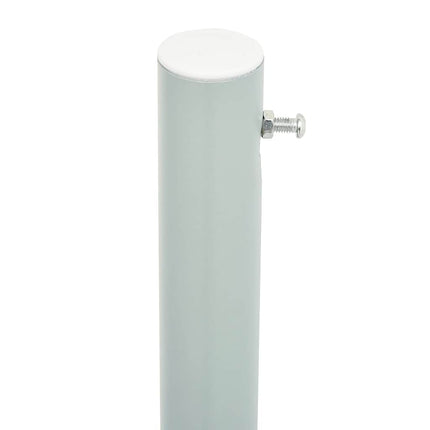 sammenrullelig sidemarkise til terrassen 117x600 cm blå