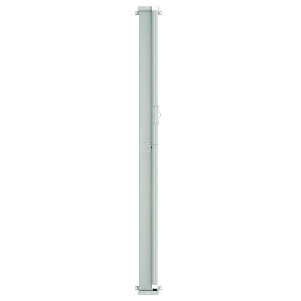 sammenrullelig sidemarkise til terrassen 180x600 cm blå