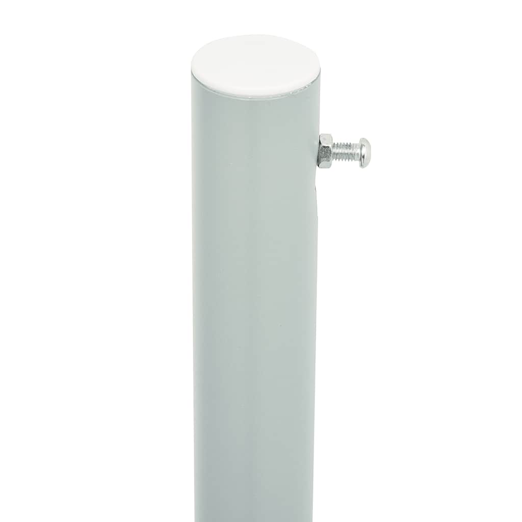 sammenrullelig sidemarkise til terrassen 200x600 cm cremefarvet