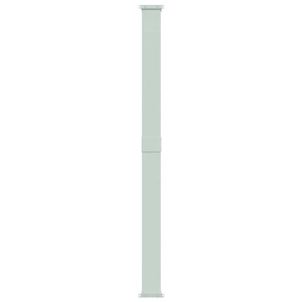 sammenrullelig sidemarkise til terrassen 200x614 cm grå