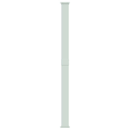 sammenrullelig sidemarkise til terrassen 220x600 cm cremefarvet