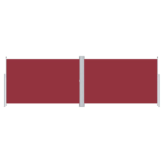 sammenrullelig sidemarkise 200x600 cm rød