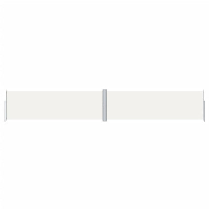 sammenrullelig sidemarkise 160x1000 cm cremefarvet