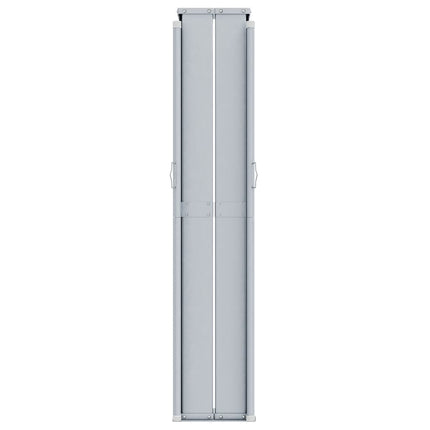 sammenrullelig sidemarkise 160x1000 cm cremefarvet
