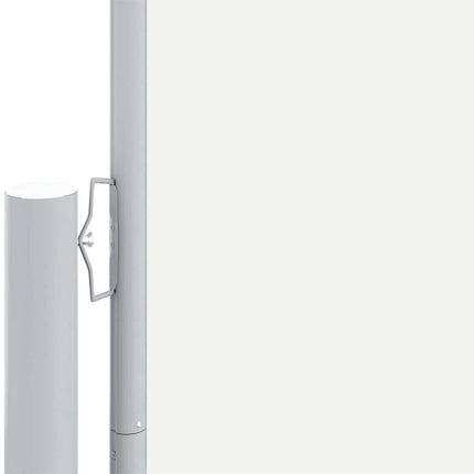 sammenrullelig sidemarkise 200x1000 cm cremefarvet