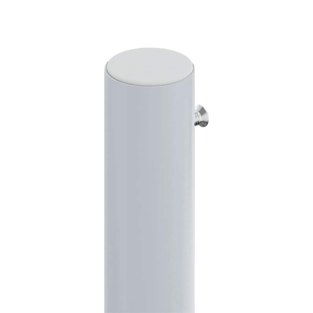 sammenrullelig sidemarkise 200x1000 cm cremefarvet