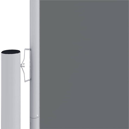 sammenrullelig sidemarkise 220x1200 cm antracitgrå