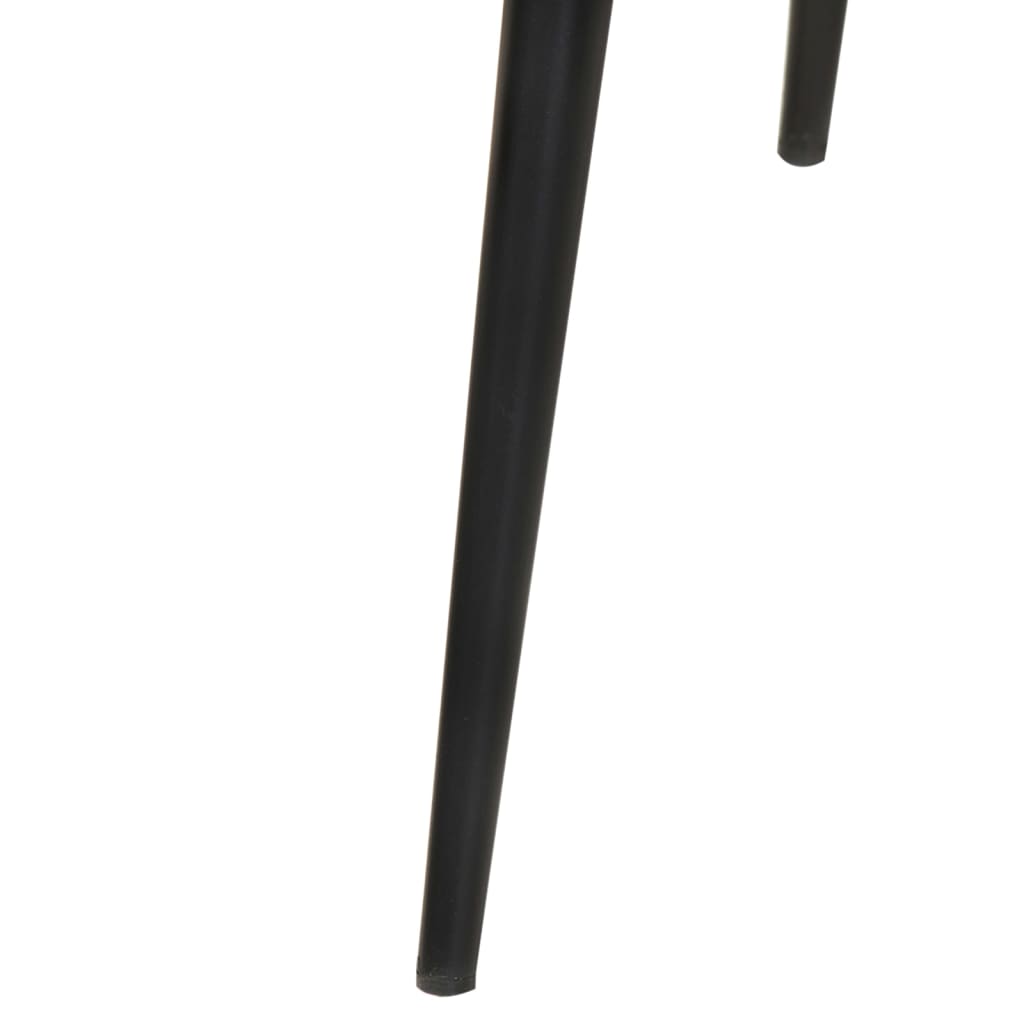 lænestol ægte læder grå