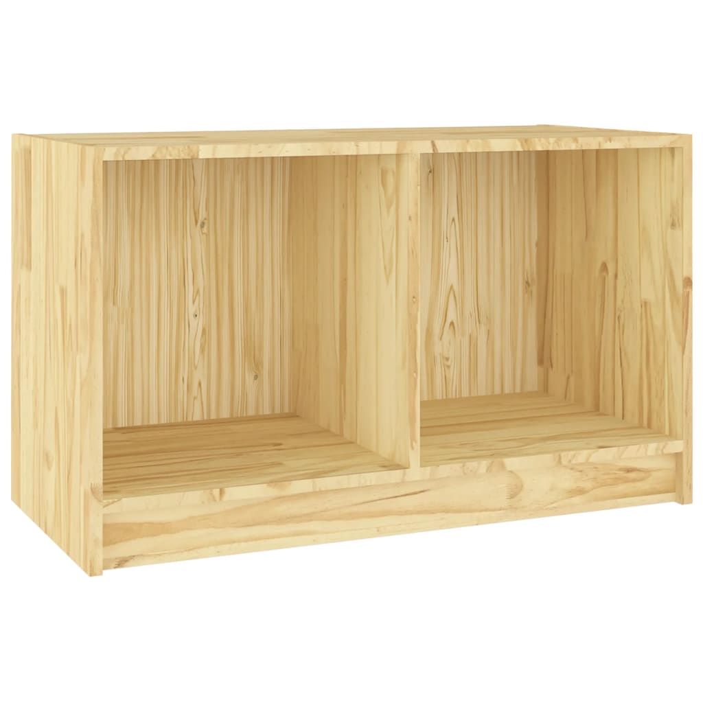 tv-bord 70x33x42 cm massivt fyrretræ