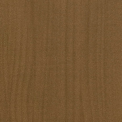 plantekasse 31x31x31 cm massivt fyrretræ gyldenbrun