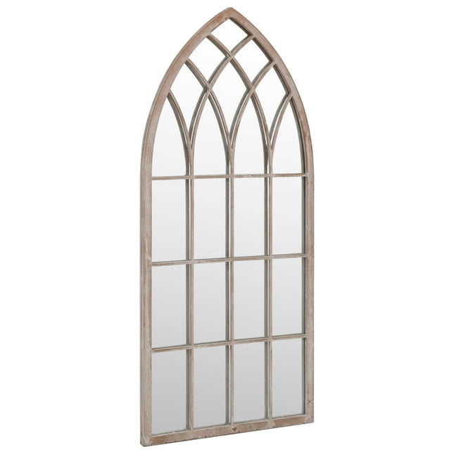 spejl 100x45 cm jern sandfarvet