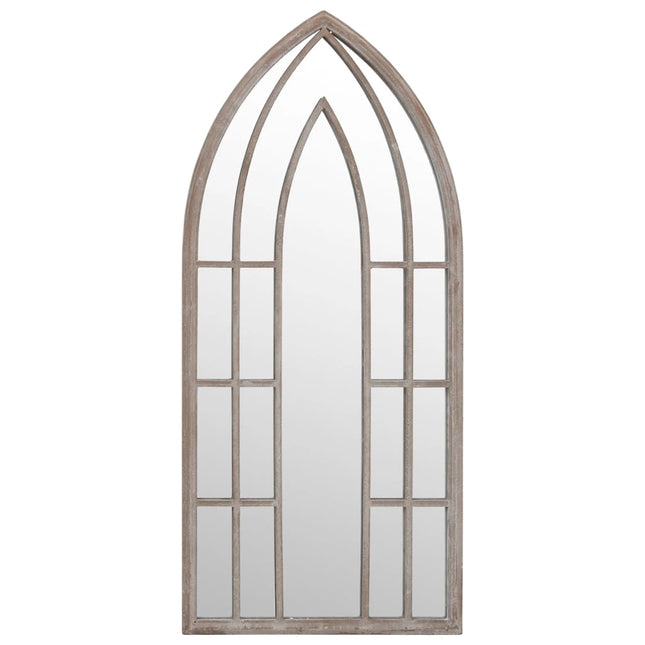 spejl 100x45 cm jern sandfarvet
