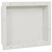 bruseniche 41x51x10 cm mat hvid