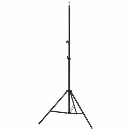 fotostudiesæt med lampesæt og baggrund