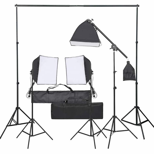 fotostudiesæt med lampesæt