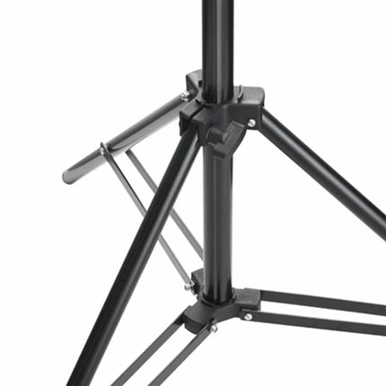 fotostudiesæt med lampesæt + baggrund og reflektor