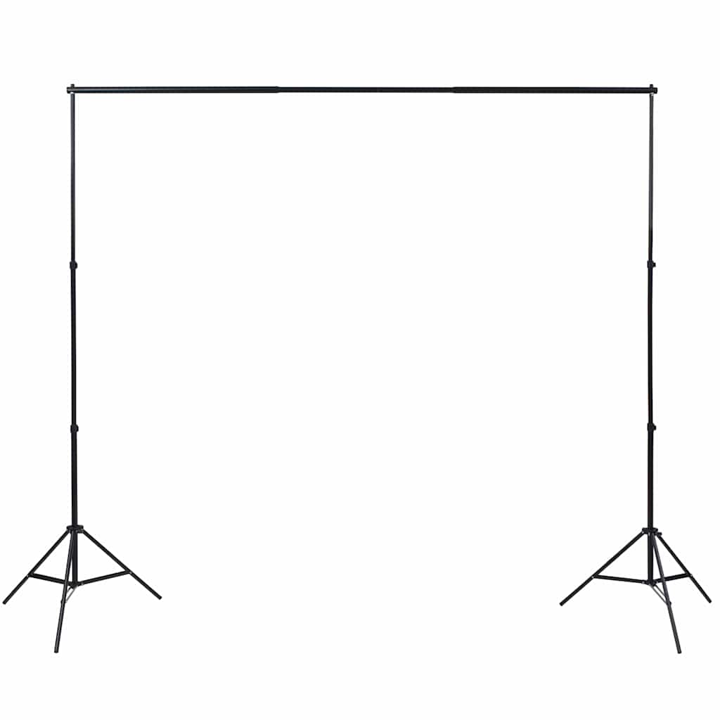 fotostudiesæt med lampesæt + baggrund og reflektor