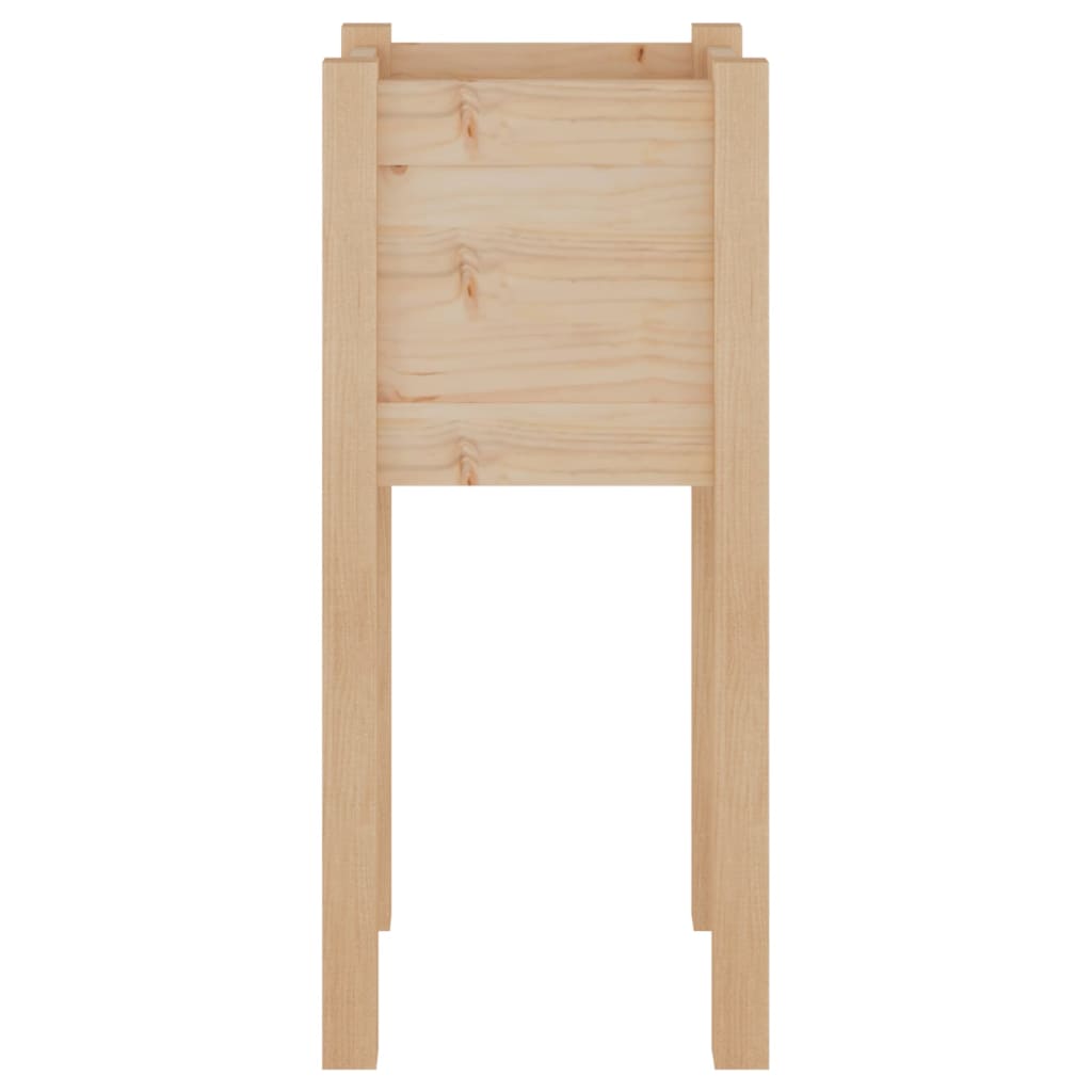 plantekasser 2 stk. 31x31x70 cm massivt fyrretræ