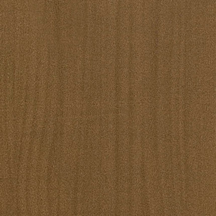 plantekasser 2 stk. 31x31x70 cm massivt fyrretræ gyldenbrun