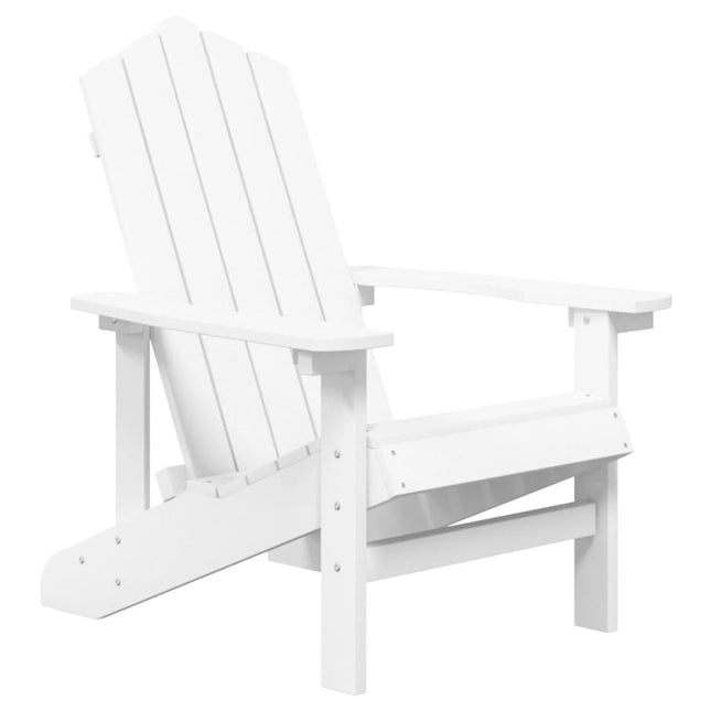 Adirondack-havestol HDPE hvid