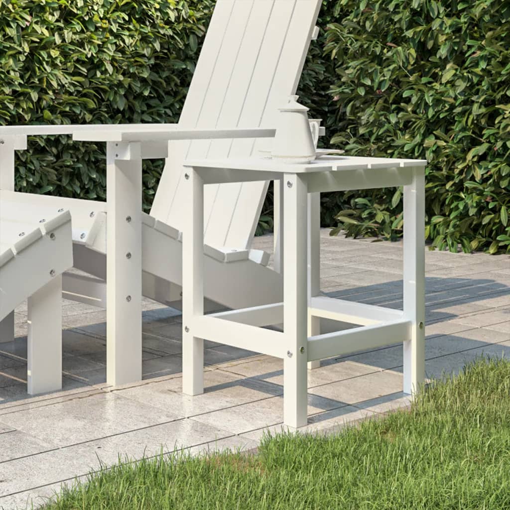 Adirondack-havebord 38x38x46 HDPE
