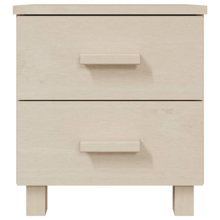 sengeskab HAMAR 2 stk. 40x35x44,5 cm fyrretræ honningfarvet