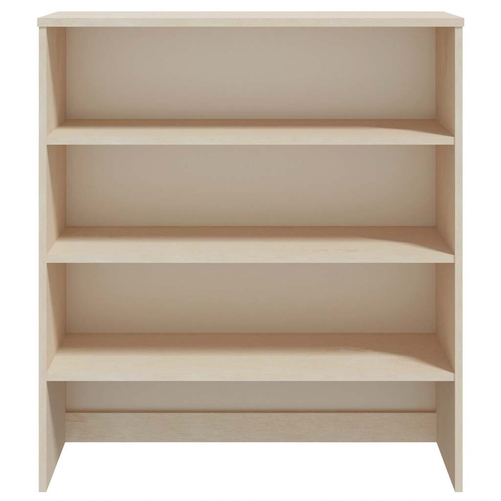 overdel til skænk HAMAR 90x30x100 cm fyrretræ honningbrun