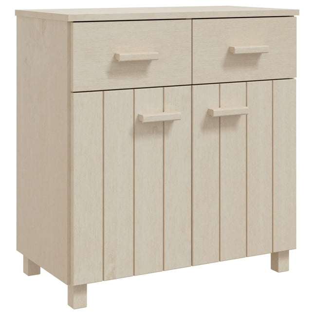 skænk HAMAR 79x40x80 cm fyrretræ honningbrun