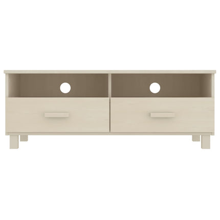 tv-skab HAMAR 106x40x40 cm massivt fyrretræ honningbrun