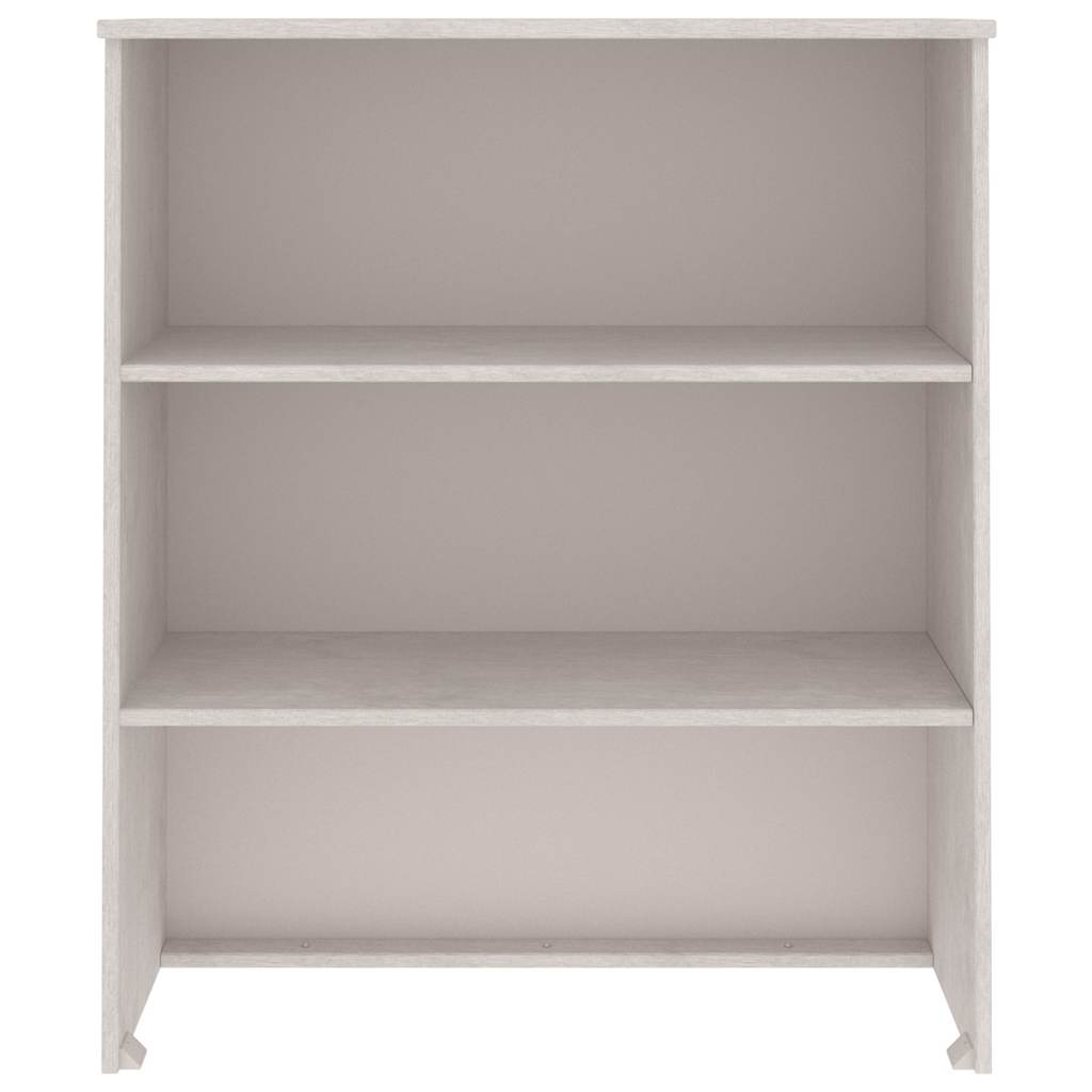 overdel til skænk HAMAR 85x35x100 cm massivt fyrretræ hvid