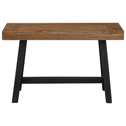 bænk 80 cm massivt teaktræ
