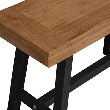 bænk 80 cm massivt teaktræ