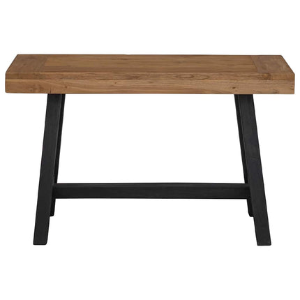 bænk 110 cm massivt teaktræ