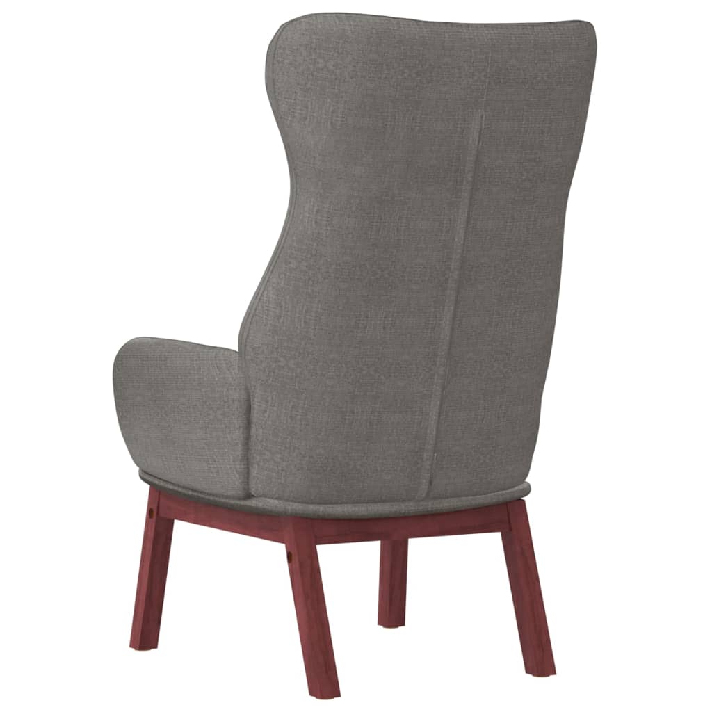 lænestol stof lysegrå