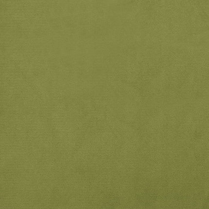 fodskammel 45x29,5x35 cm fløjl lysegrøn