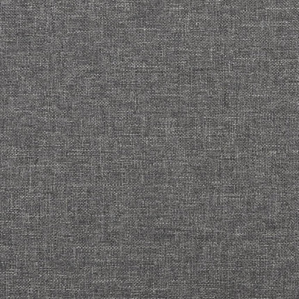 fodskammel 45x29,5x35 cm stof lysegrå