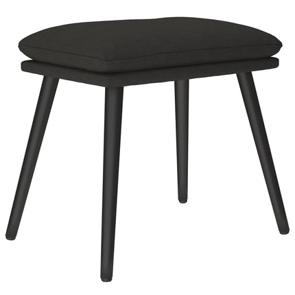 fodskammel 45x29,5x35 cm stof sort