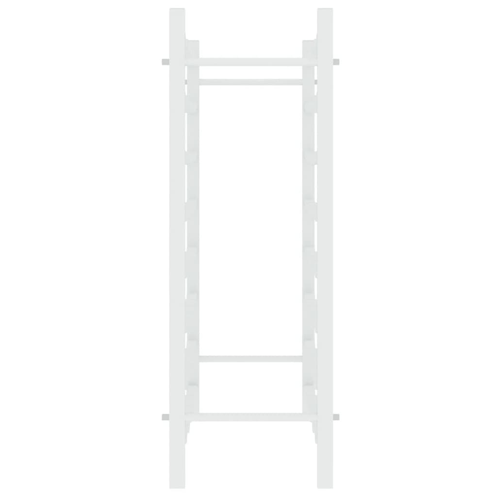 vinreol til 48 flasker metal hvid