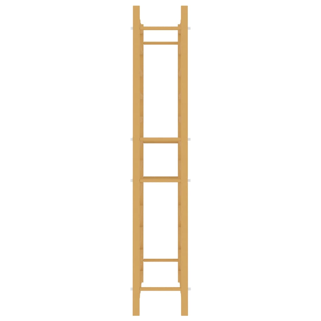 vinreol til 72 flasker metal guldfarvet