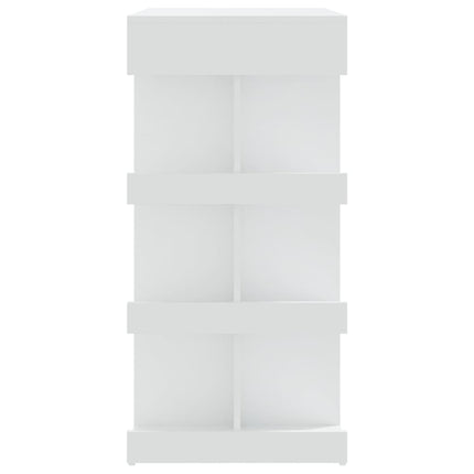 barbord m. stativ 100x50x101,5 cm konstrueret træ hvid