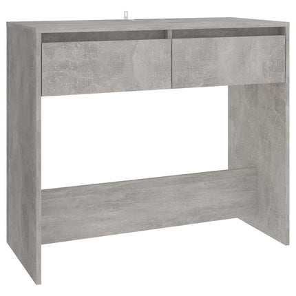 konsolbord 89x41x76,5 cm konstrueret træ betongrå