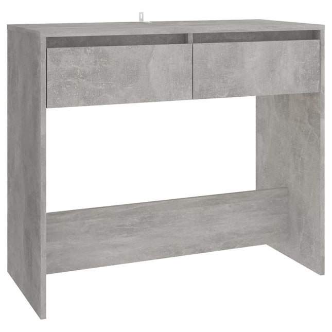 konsolbord 89x41x76,5 cm konstrueret træ betongrå
