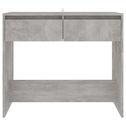 konsolbord 89x41x76,5 cm konstrueret træ betongrå