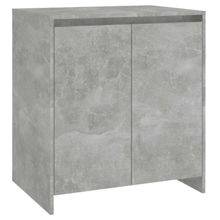 skænk 70x41x75 cm konstrueret træ betongrå