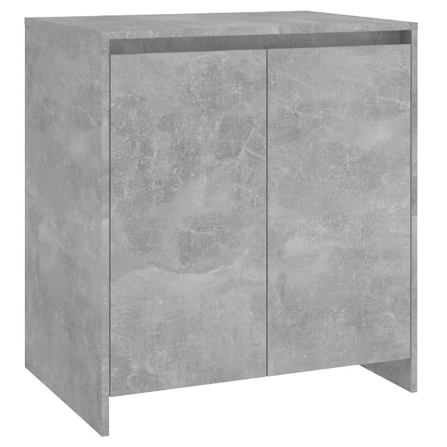 skænk 70x41x75 cm konstrueret træ betongrå