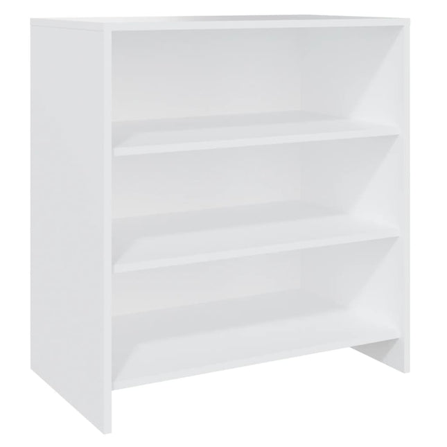 skænk 70x40,5x75 cm konstrueret træ hvid